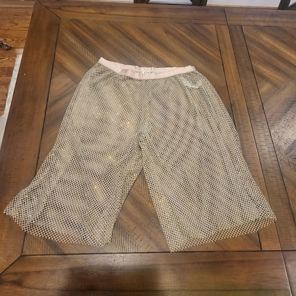 Free People Intimates Filter Finish Shorts Mesh beaded Sizes S